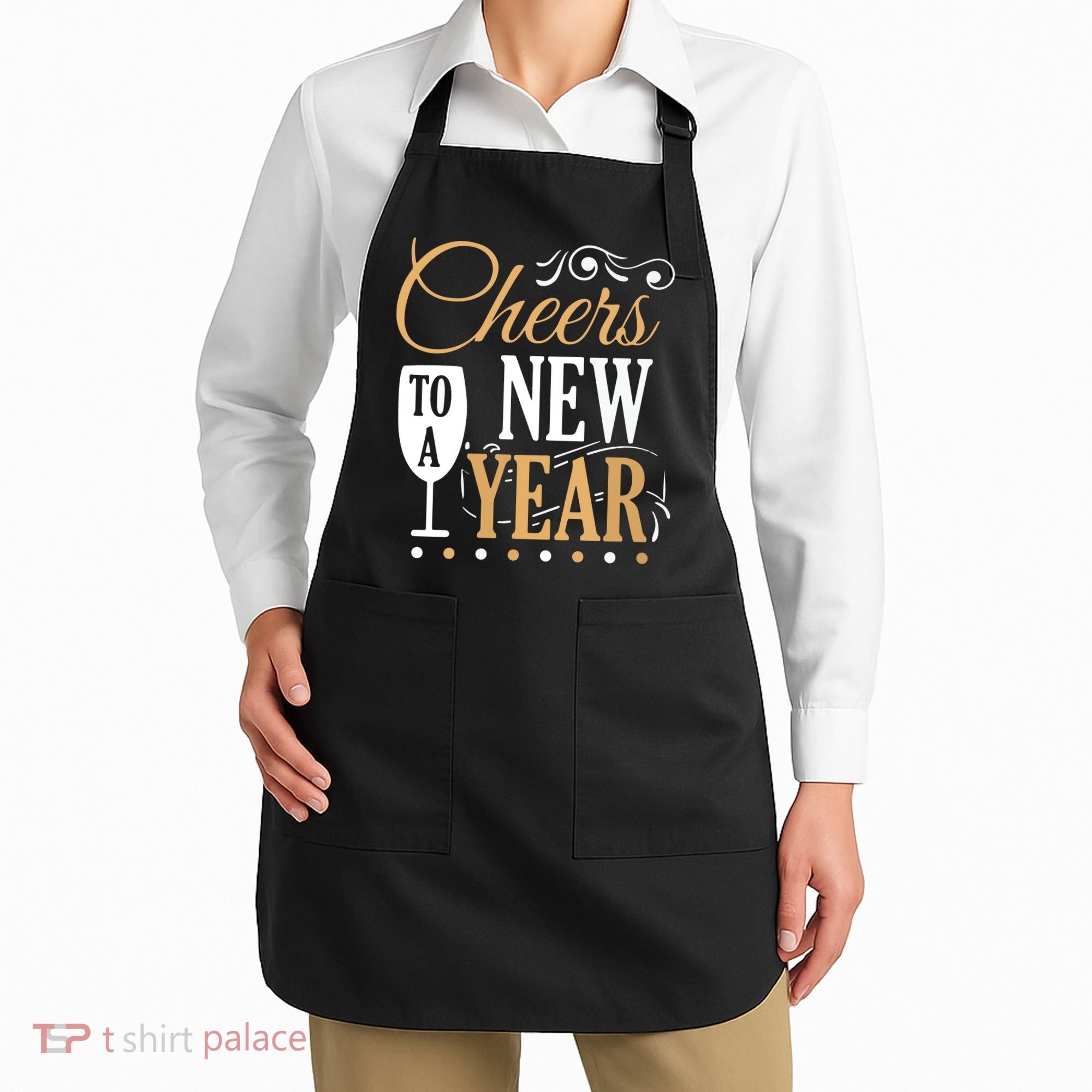 Cheers To A New Year Apron