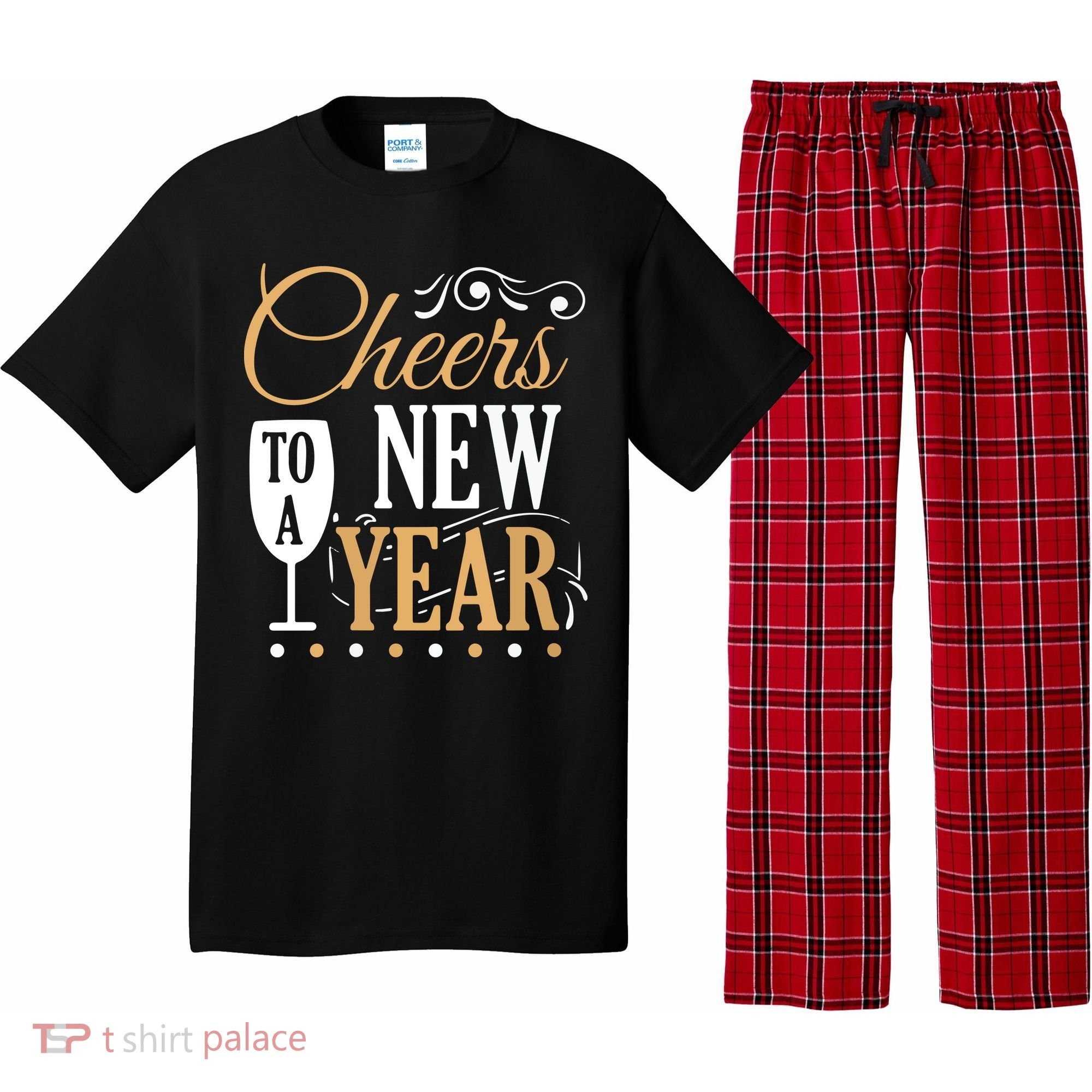 Cheers To A New Year Pajama Set