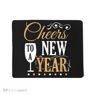 Cheers To A New Year Mousepad