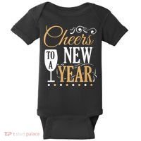 Cheers To A New Year Baby Bodysuit thumb 0