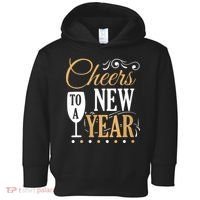 Cheers To A New Year Toddler Hoodie thumb 0