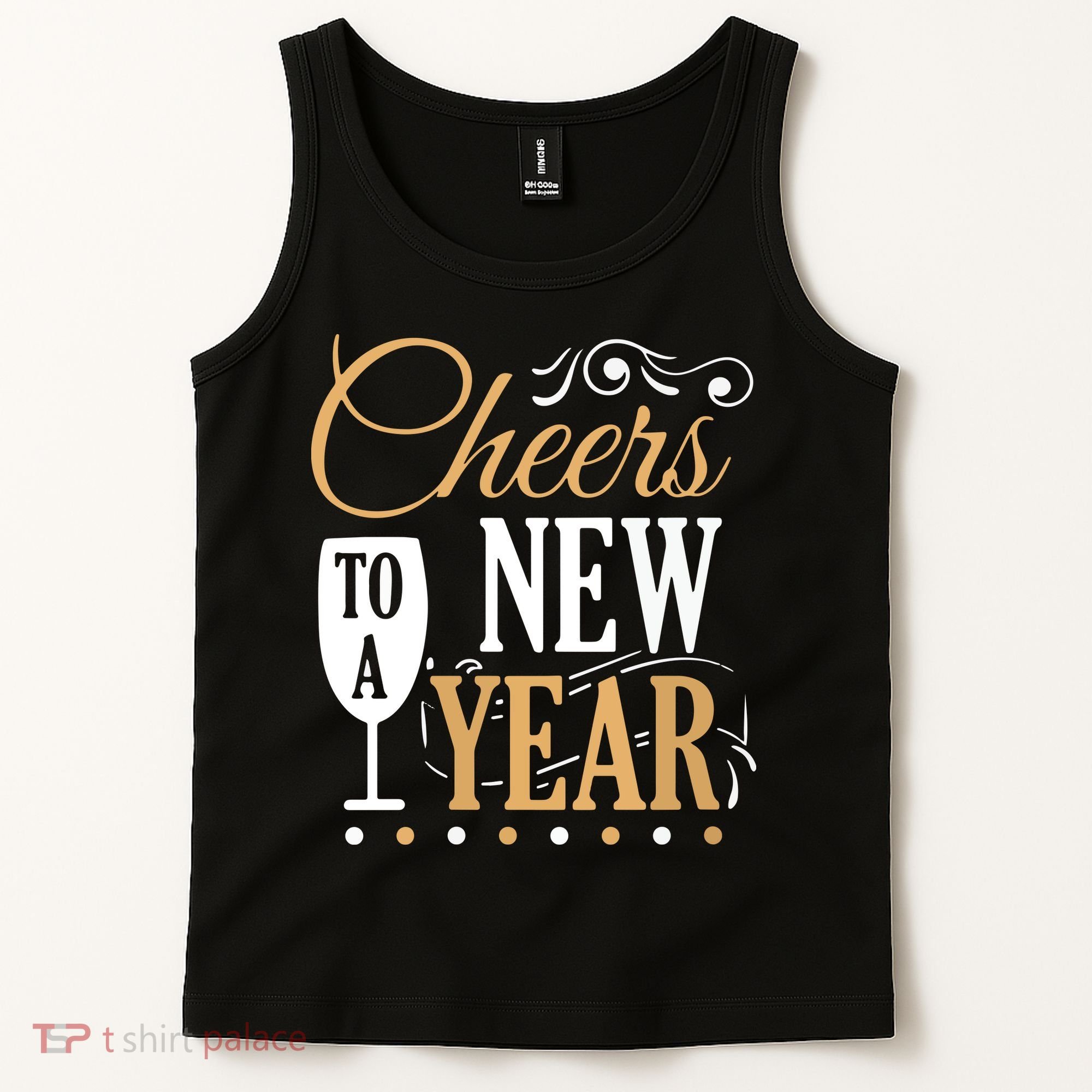 Cheers To A New Year Tank Top