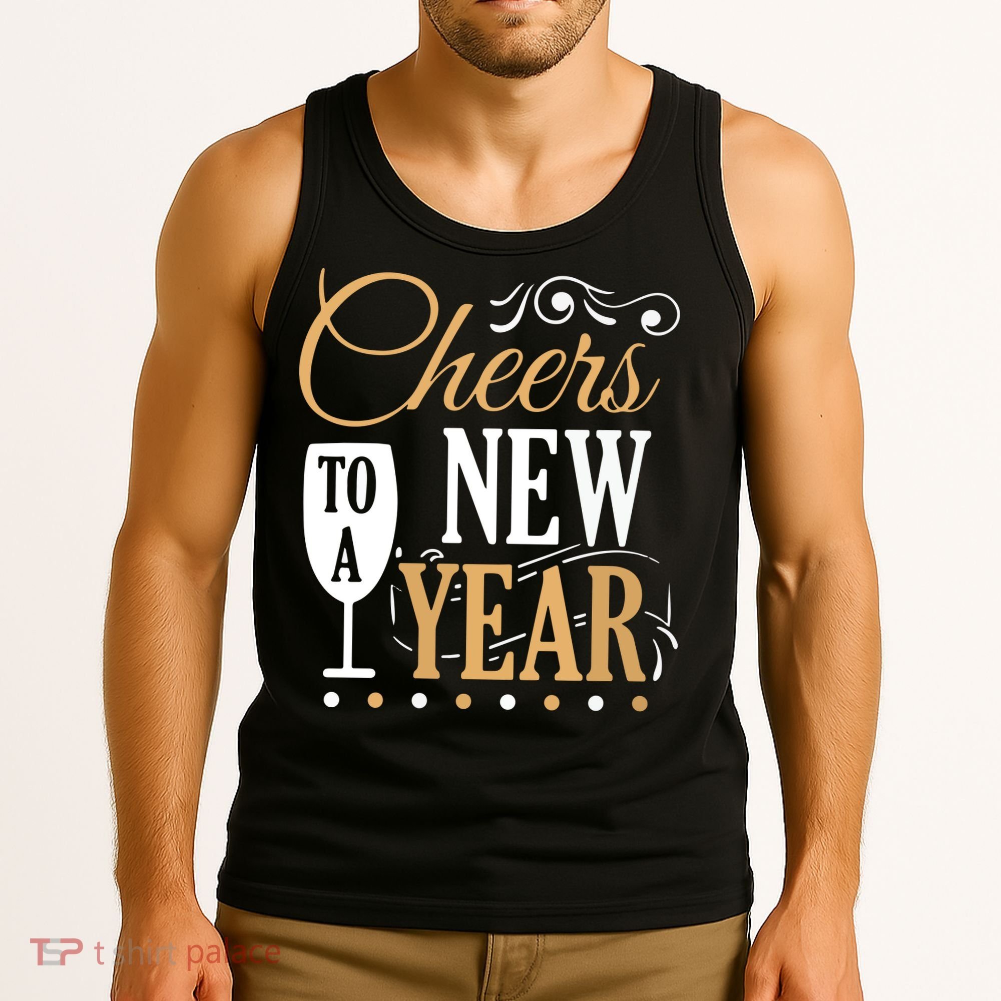 Cheers To A New Year Tank Top