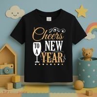 Cheers To A New Year Toddler T-Shirt thumb 3