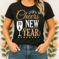Cheers To A New Year Women's T-Shirt thumb 2