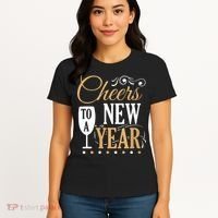 Cheers To A New Year Women's T-Shirt thumb 4