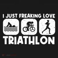 Cool Triathlon Art Triathlete Sport Triathlon Cute Gift Women's Hoodie thumb 2
