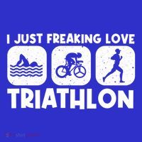 Cool Triathlon Art Triathlete Sport Triathlon Cute Gift Coaster thumb 2