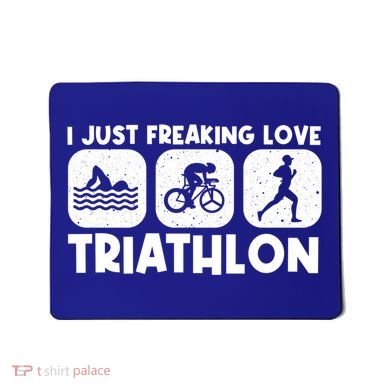 Cool Triathlon Art Triathlete Sport Triathlon Cute Gift Mousepad