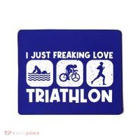 Cool Triathlon Art Triathlete Sport Triathlon Cute Gift Mousepad thumb 0