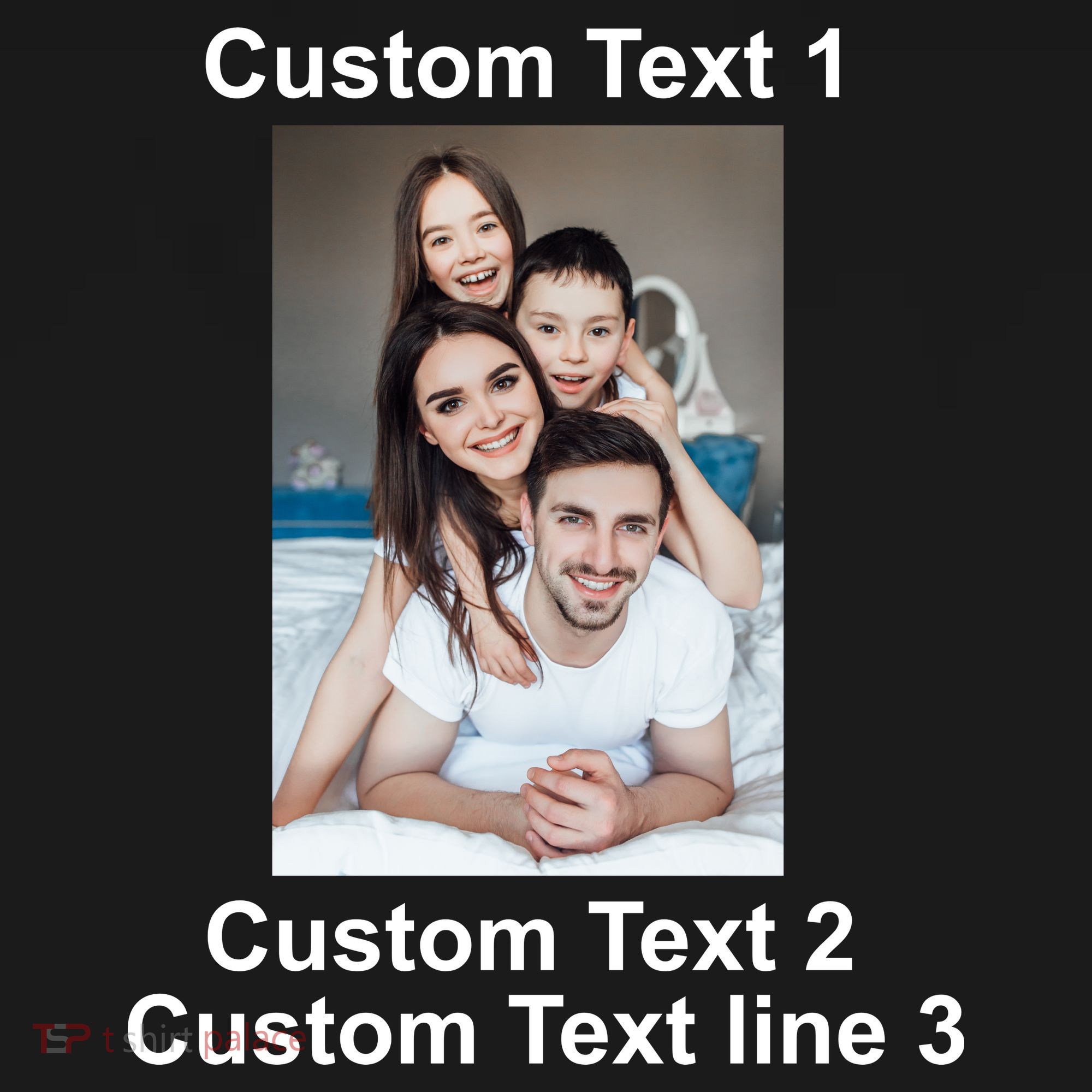 Custom Text Add Photo Picture Personalize Doggie Tank