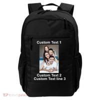 Custom Text Add Photo Picture Personalize Backpack thumb 0