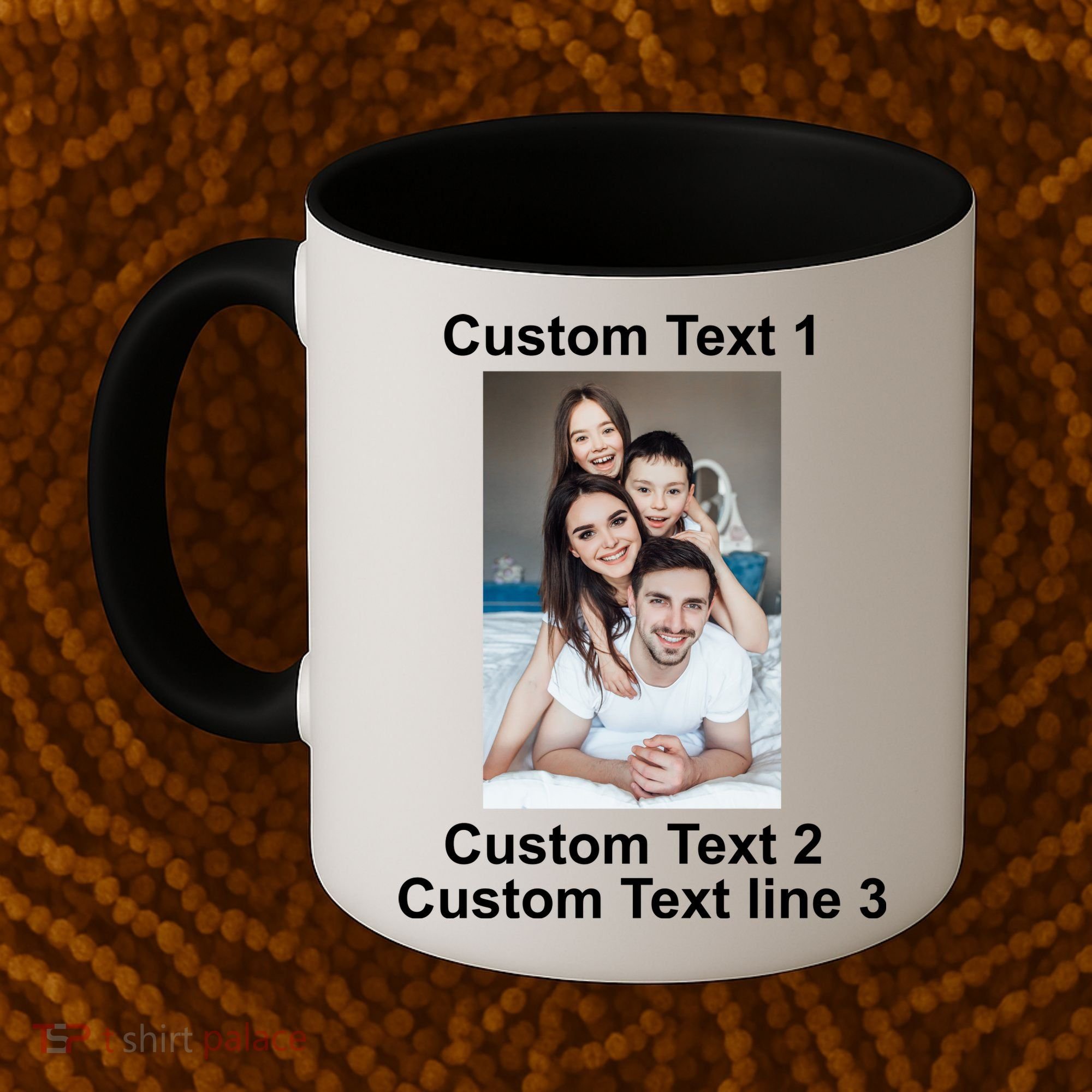 Custom Text Add Photo Picture Personalize Coffee Mug