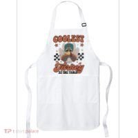 Coolest Turkey At The Table Thanksgiving Coolest Turkey Boy Apron thumb 0
