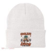 Coolest Turkey At The Table Thanksgiving Coolest Turkey Boy Beanie thumb 0