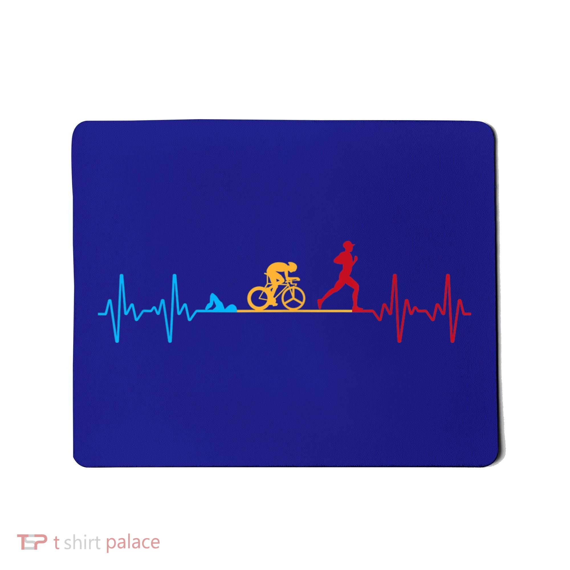 Cool Triathlon Art For Men Women Triathlete Endurance Sport Mousepad