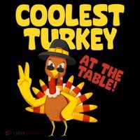Coolest Turkey At The Table Thanksgiving Funny Coffee Mug thumb 5