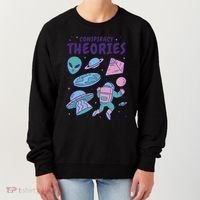 Conspiracy Theories Alien Space Women's Sweatshirt thumb 0