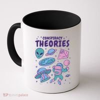 Conspiracy Theories Alien Space Coffee Mug thumb 0
