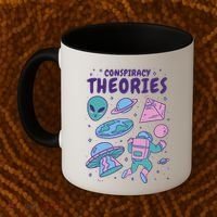 Conspiracy Theories Alien Space Coffee Mug thumb 2