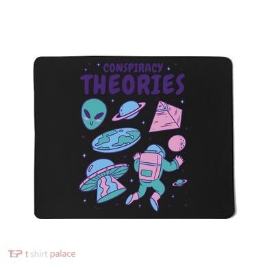 Conspiracy Theories Alien Space Mousepad