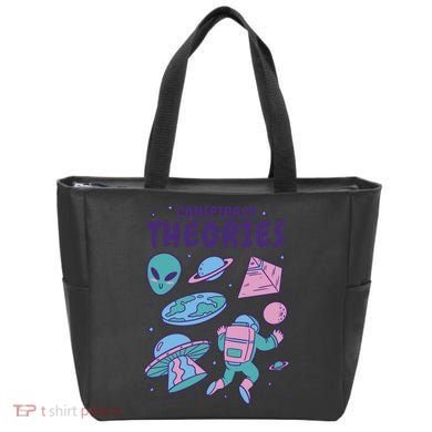 Conspiracy Theories Alien Space Tote Bag
