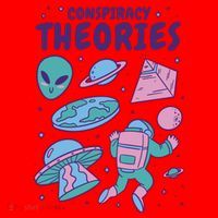 Conspiracy Theories Alien Space Santa Hat thumb 1