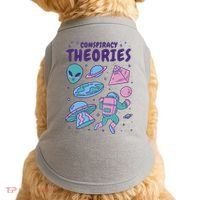 Conspiracy Theories Alien Space Doggie Tank thumb 0