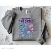Conspiracy Theories Alien Space Sweatshirt thumb 2