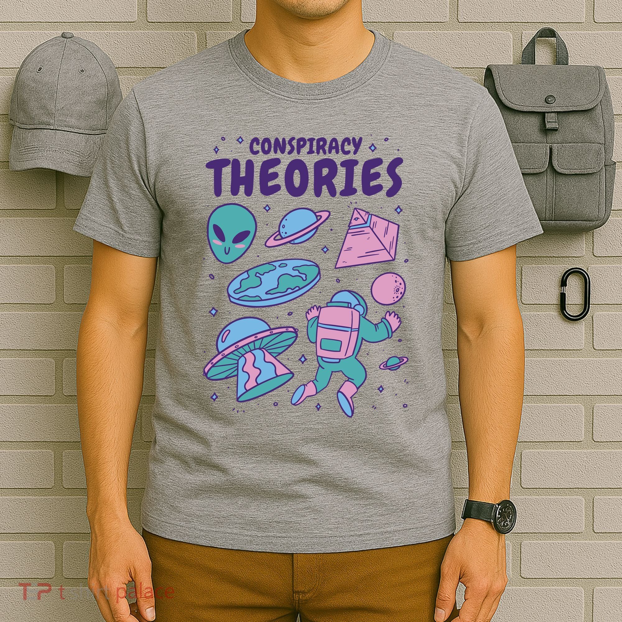 Conspiracy Theories Alien Space T-Shirt