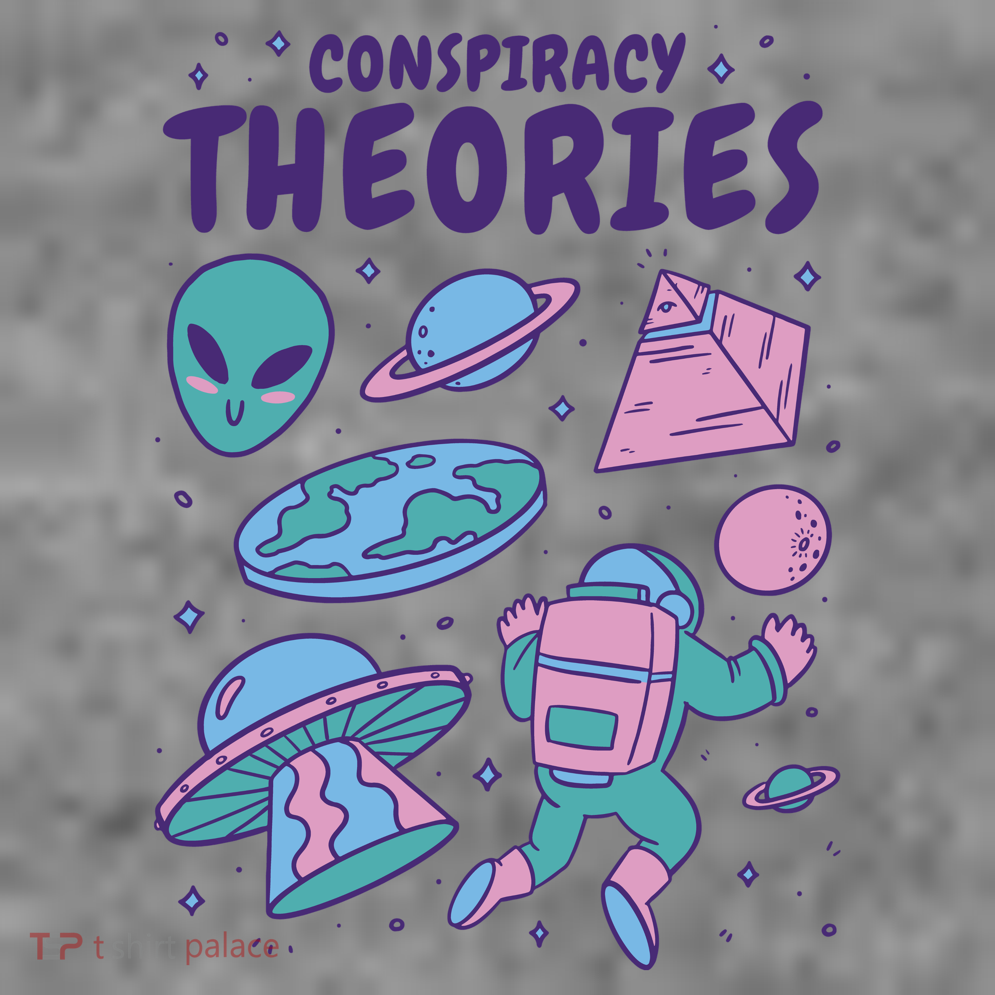Conspiracy Theories Alien Space Polo