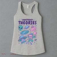 Conspiracy Theories Alien Space Women's Tank Top thumb 3