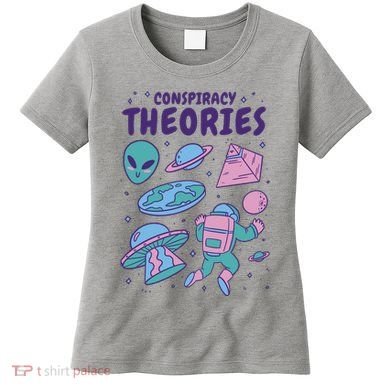 Conspiracy Theories Alien Space Women's T-Shirt