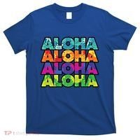 Colorful Tropical Aloha Hawaiian Hawaii T-Shirt thumb 0