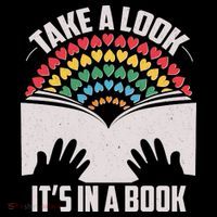 Cute Take A Look It's In A Book Women's Hoodie thumb 2