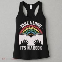 Cute Take A Look It's In A Book Women's Tank Top thumb 3