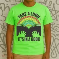 Cute Take A Look It's In A Book T-Shirt thumb 3