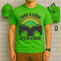 Cute Take A Look It's In A Book T-Shirt thumb 6