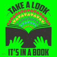 Cute Take A Look It's In A Book Coaster thumb 2