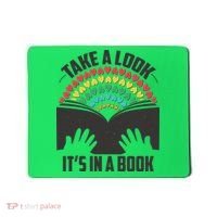 Cute Take A Look It's In A Book Mousepad thumb 0