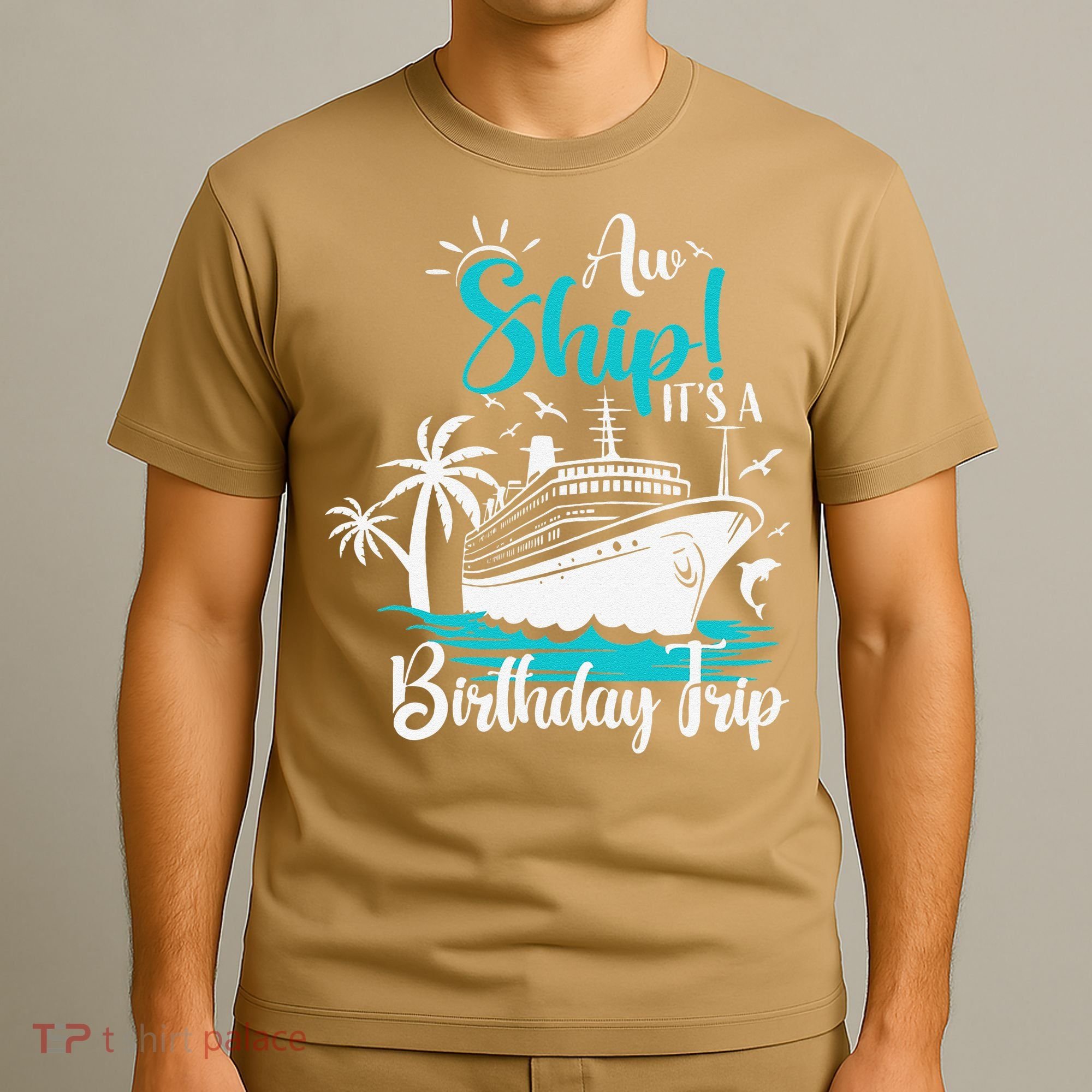 Cruise Trip Aw Ship Its My Birthday Trip Birthday Cruise T-Shirt