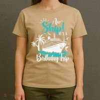Cruise Trip Aw Ship Its My Birthday Trip Birthday Cruise T-Shirt thumb 4