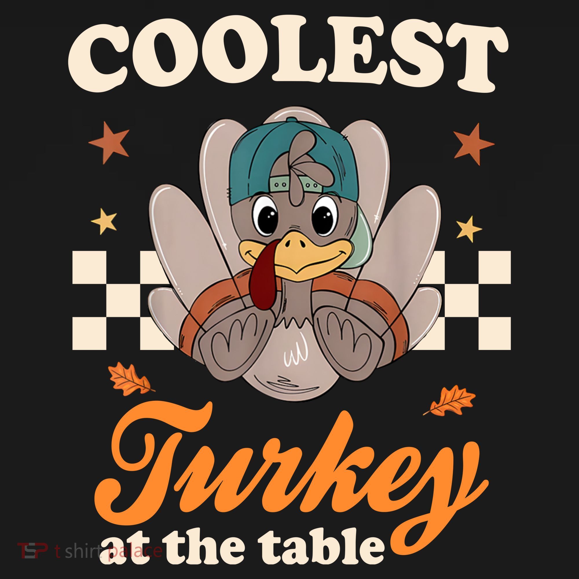 Coolest Turkey At The Table Cute Thanksgiving Tote Bag
