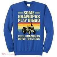 Cool Tractor Art For Grandpa Farming Farmer Farm Tractor Sweatshirt thumb 0