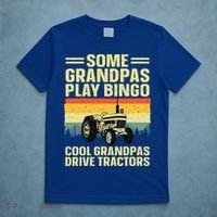 Cool Tractor Art For Grandpa Farming Farmer Farm Tractor T-Shirt thumb 5