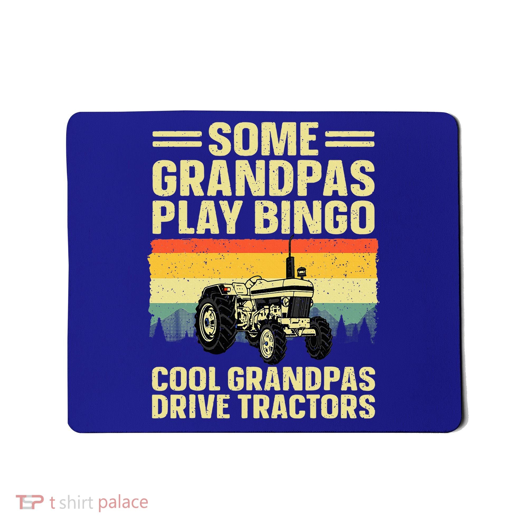 Cool Tractor Art For Grandpa Farming Farmer Farm Tractor Mousepad