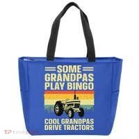 Cool Tractor Art For Grandpa Farming Farmer Farm Tractor Tote Bag thumb 0