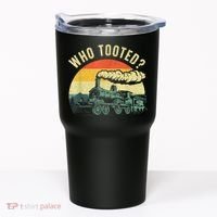 Cute Train Art Train Collector Train Lover Tumbler thumb 0