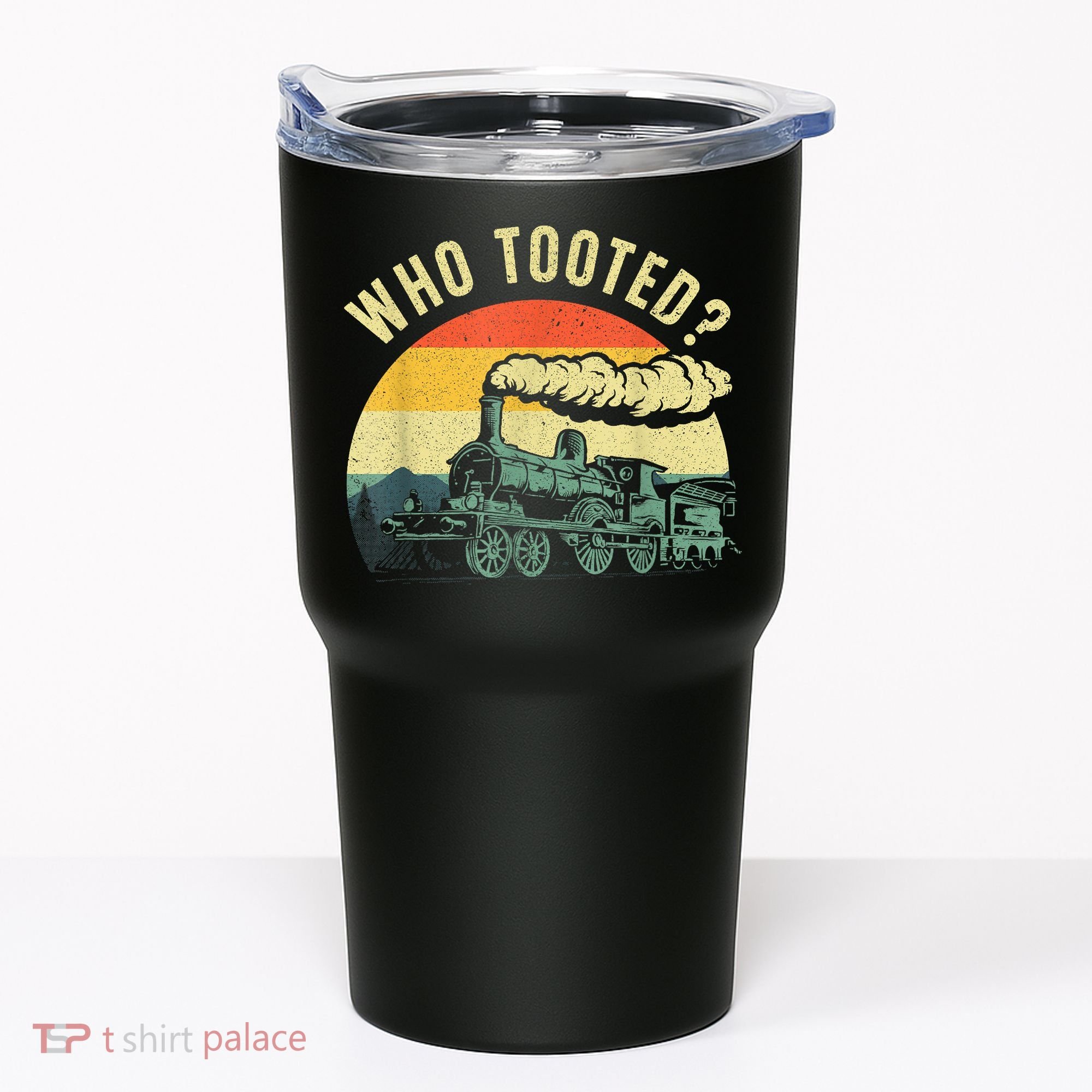 Cute Train Art Train Collector Train Lover Tumbler