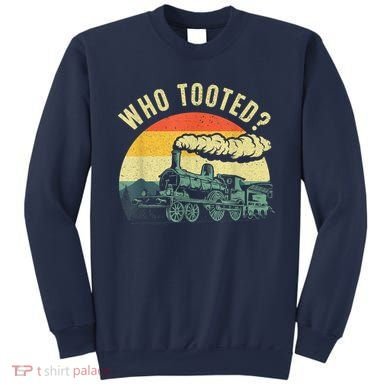 Cute Train Art Train Collector Train Lover Sweatshirt